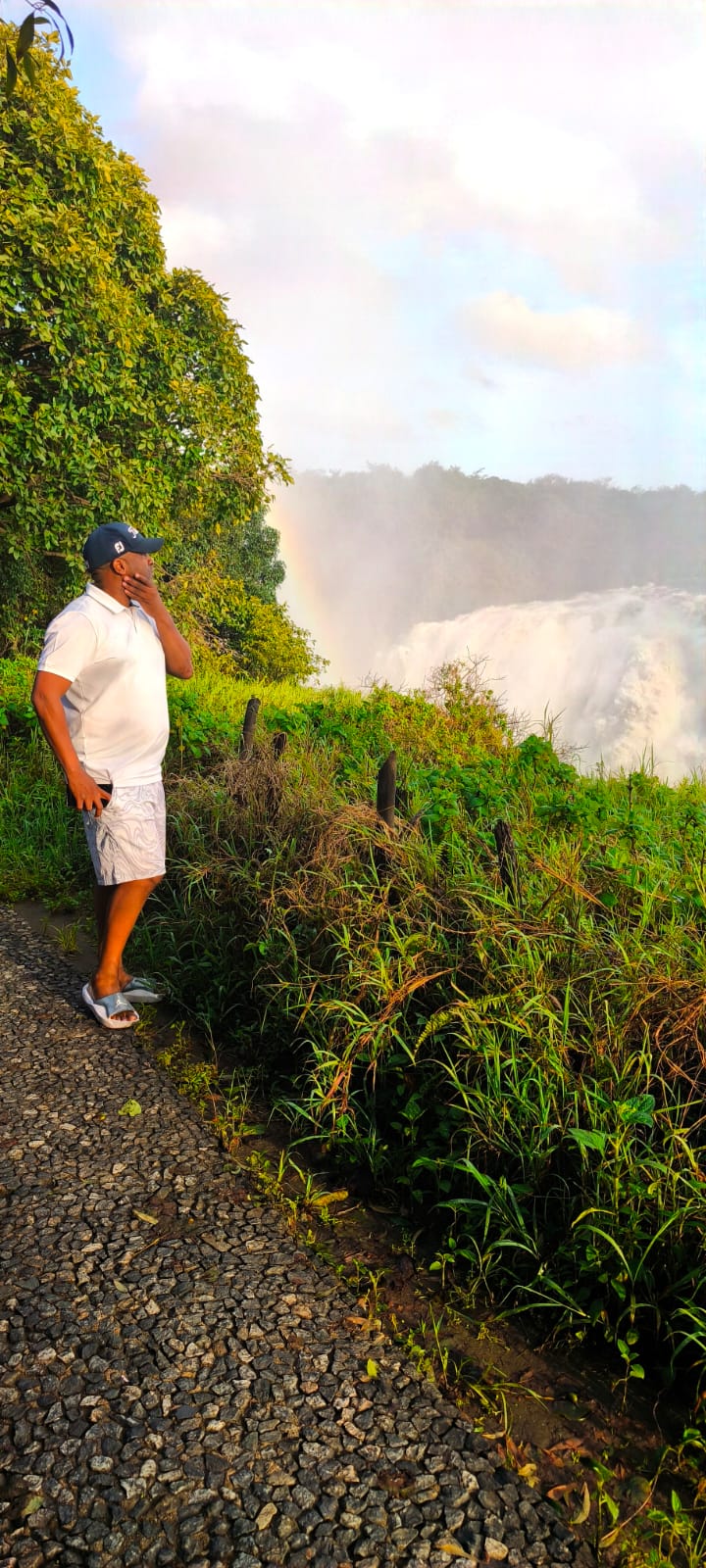 Vuka Motho team at Vic Falls